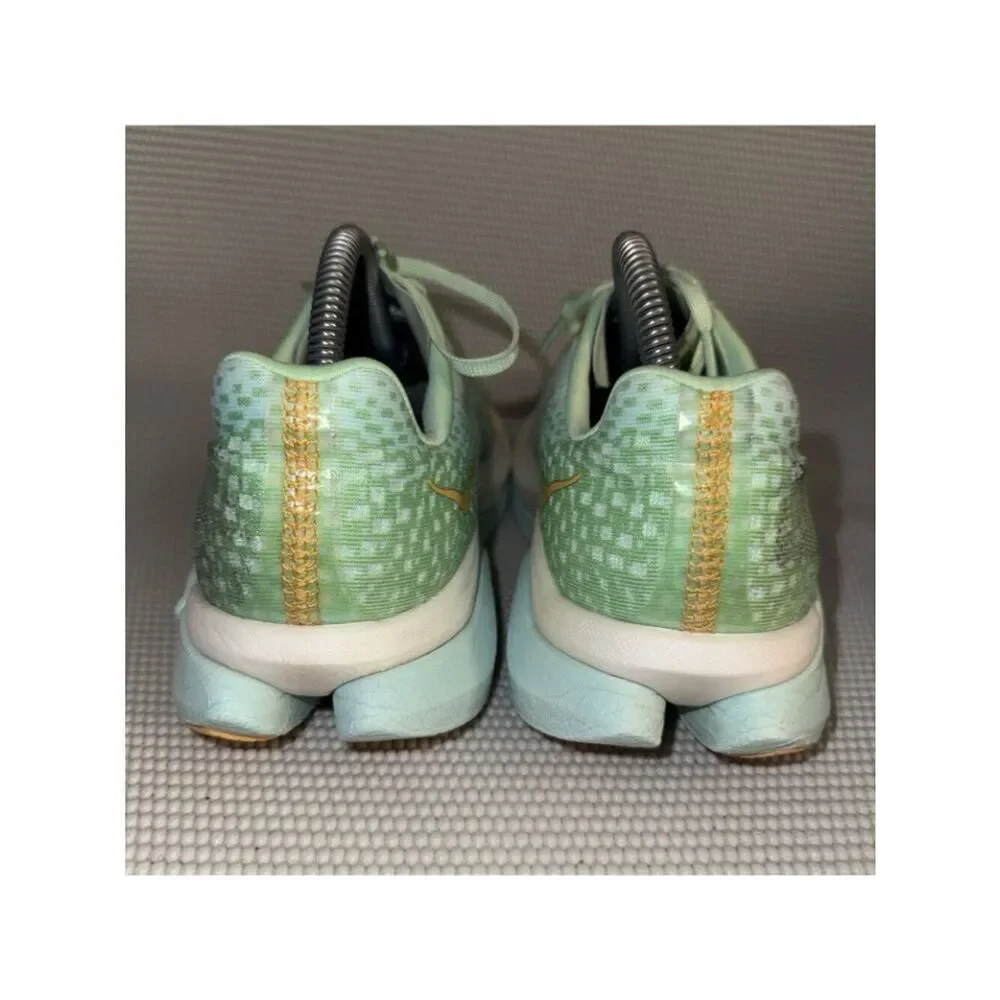Hoka One One Mach X Green Athletic Trainer Running Shoe Women’s Size 8.5B